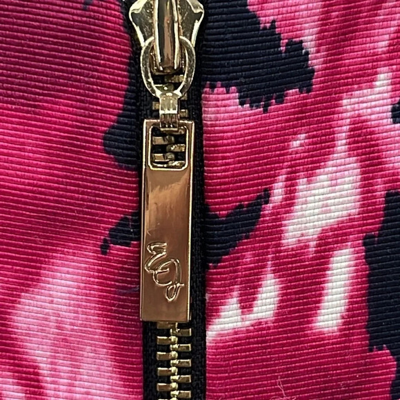 Eliza J. Floral Print Faille Fit & Flare Sleeveless Belted Dress - Size 4 - Picture 5 of 7